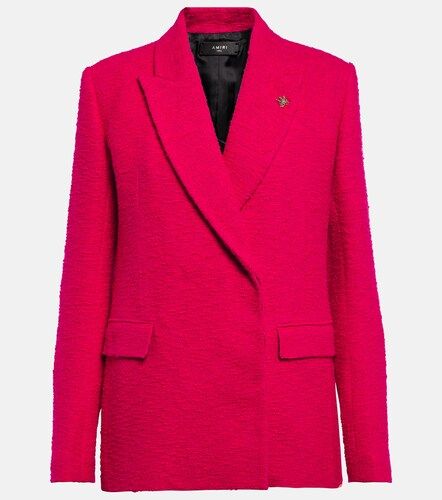 Amiri Double-breasted boucle blazer - Amiri - Modalova
