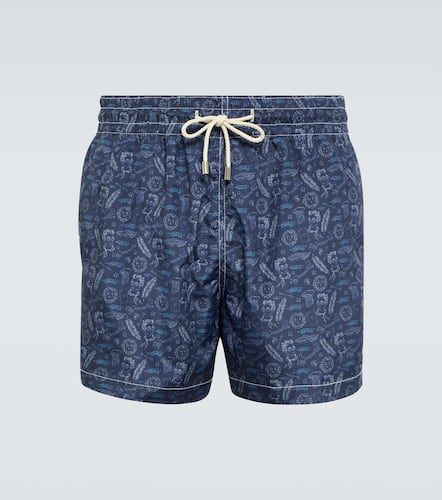 Printed swim shorts - Arrels Barcelona - Modalova