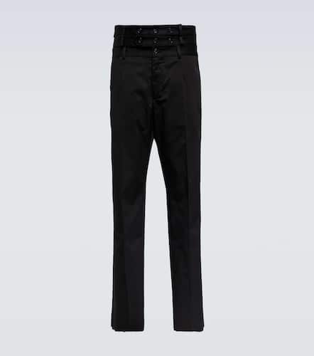 High-rise straight pants - Dolce&Gabbana - Modalova