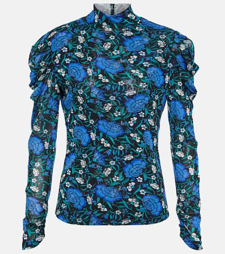 Remy floral turtleneck jersey top - Diane von Furstenberg - Modalova