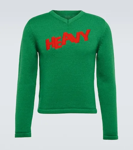 Pullover in misto lana con ricamo - ERL - Modalova