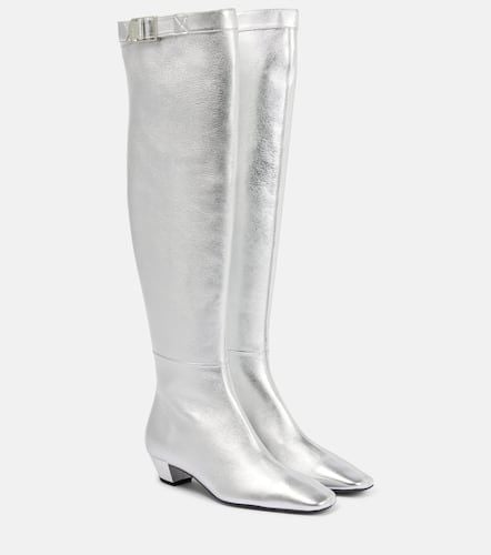 Metallic over-the-knee boots - Tom Ford - Modalova