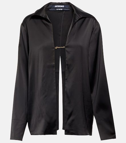 Camicia La Chemise Notte in raso - Jacquemus - Modalova