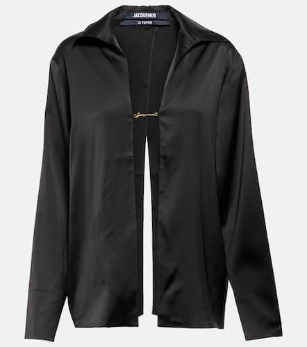 La Chemise Notte satin shirt - Jacquemus - Modalova