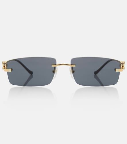 Panthere De Cartier rectangular sunglasses - Cartier Eyewear Collection - Modalova