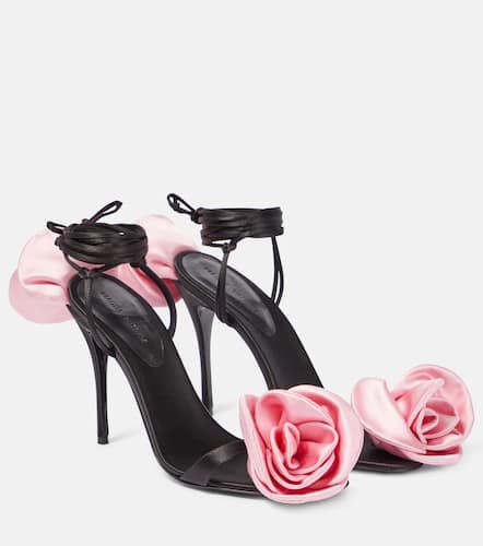 Floral-appliquÃ© sandals - Magda Butrym - Modalova