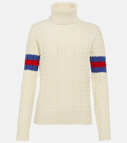 Rollkragenpullover aus Wolle und Kaschmir - Gucci - Modalova