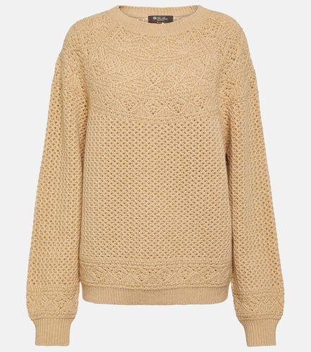 Loro Piana Crochet cashmere sweater - Loro Piana - Modalova