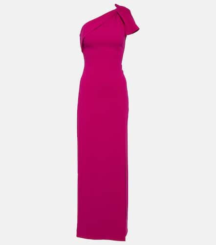 Bow-detail one-shoulder cady gown - Roland Mouret - Modalova