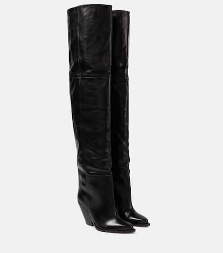 Knee-high leather boots - Isabel Marant - Modalova