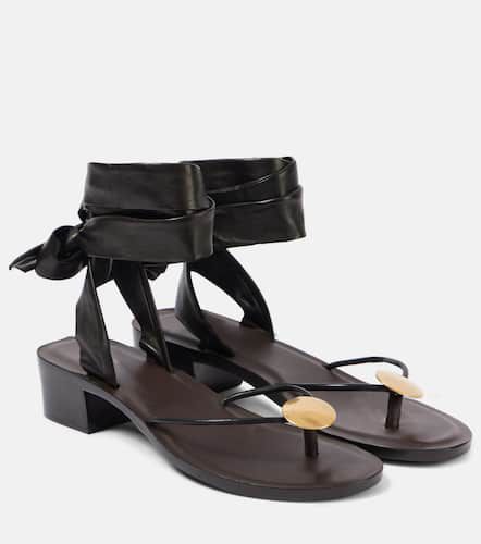 The Row Cord leather thong sandals - The Row - Modalova