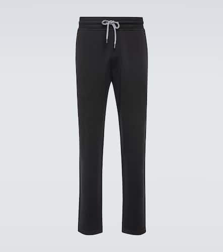 Cotton-blend sweatpants - Brunello Cucinelli - Modalova