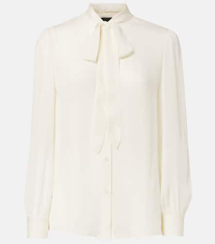 Carina tie-neck silk blouse - Nili Lotan - Modalova