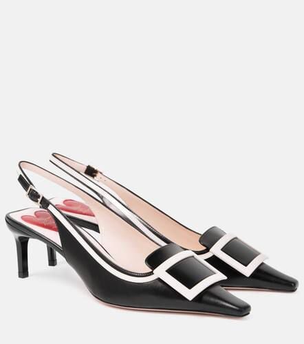 Viv' Canard leather slingback pumps - Roger Vivier - Modalova