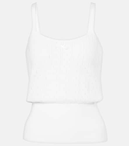 Pointelle cotton and cashmere camisole - JW Anderson - Modalova