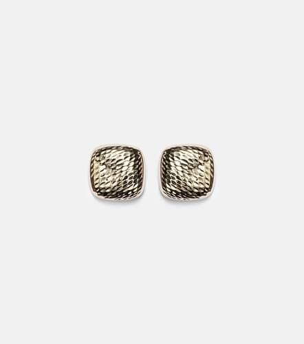 Bond 14kt oversized earrings - Stone and Strand - Modalova