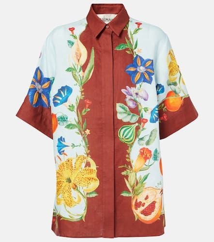 AlÃ©mais Dahlia floral linen shirt - Alemais - Modalova