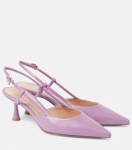 Ascent 55 leather slingback pumps - Gianvito Rossi - Modalova