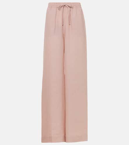 Graysen linen wide-leg pants - Loro Piana - Modalova