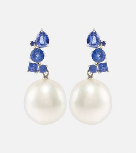 Romance 18kt white gold earrings with sapphires and pearls - Bucherer Fine Jewellery - Modalova