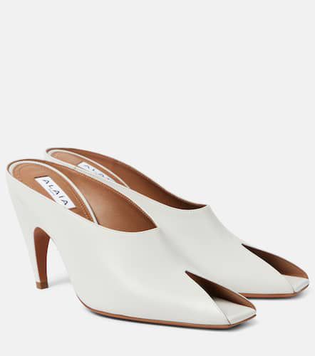 AlaÃ¯a Spike leather mules - Alaia - Modalova