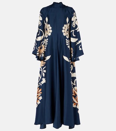 Abito lungo Magnifico in twill di seta - La DoubleJ - Modalova