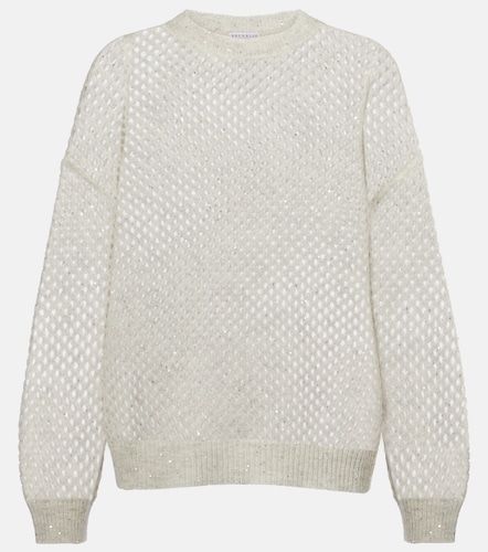Pullover in maglia a coste - Brunello Cucinelli - Modalova
