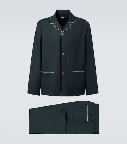 Zegna Pigiama in cotone e cashmere - Zegna - Modalova