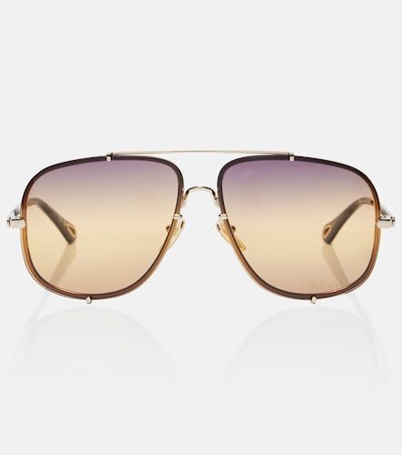 Chloé Occhiali da sole aviator - Chloe - Modalova
