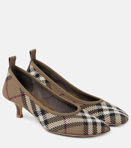 Check jacquard pumps - Burberry - Modalova