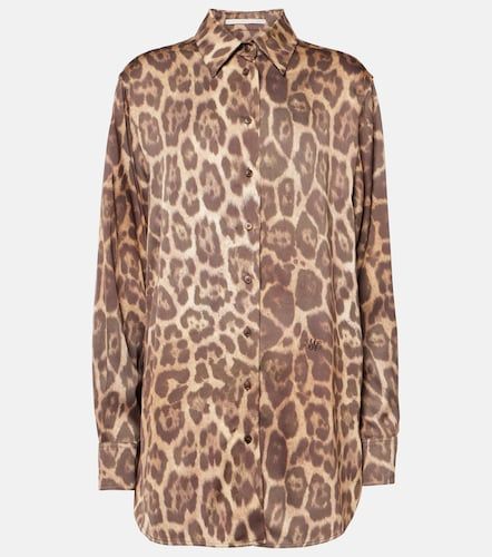 Camisa con estampado de leopardo - Stella McCartney - Modalova