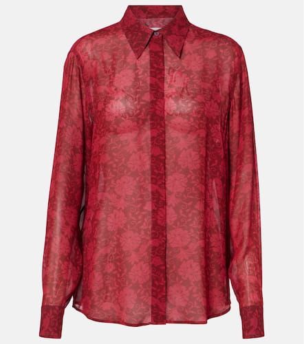 Floral jacquard shirt - Dries Van Noten - Modalova