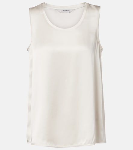 S Max Mara Top Estri de satén - 'S Max Mara - Modalova