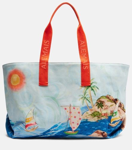 Alémais Bolso de lona de algodón estampado - Alemais - Modalova