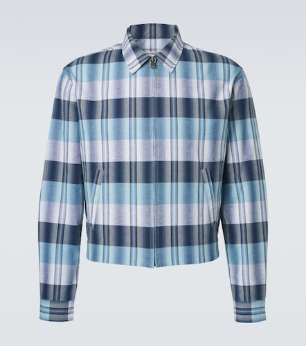 Checked cotton blouson jacket - JW Anderson - Modalova
