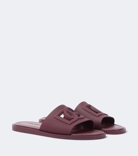 Dolce&Gabbana DG rubber slides - Dolce&Gabbana - Modalova