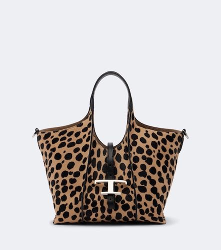 Tbs Small calf hair top-handle bag - Tod's - Modalova