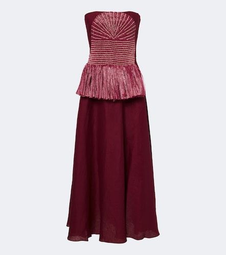 Maxikleid Exploring Textures aus Leinen - Johanna Ortiz - Modalova