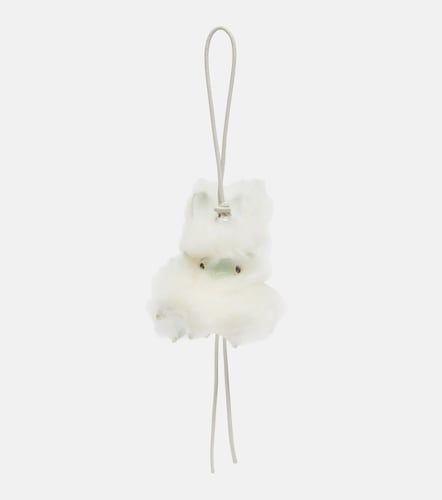 Loewe Charm Bunny in shearling - Loewe - Modalova