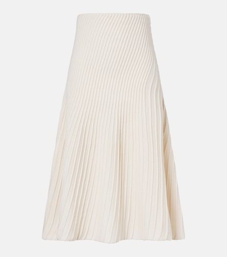Alaïa Gonna midi in lana e cashmere - Alaia - Modalova