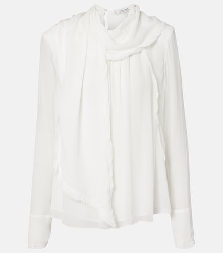 Sheer Twist georgette blouse - Dorothee Schumacher - Modalova