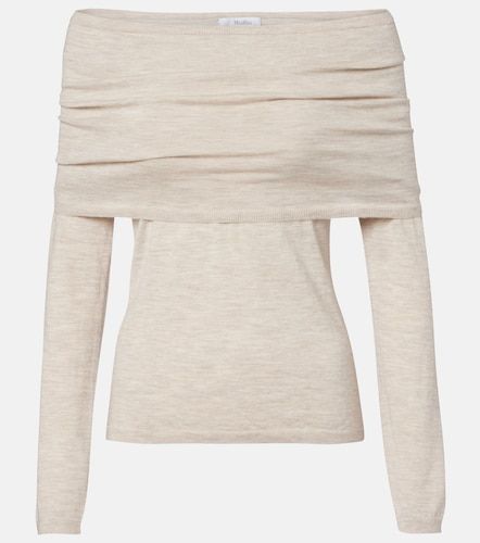 Pullover off-shoulder in cashmere - Max Mara - Modalova