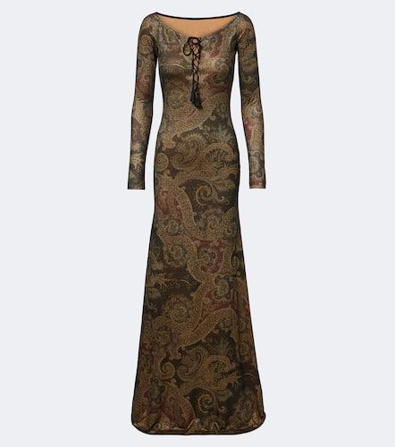 Etro Paisley jersey gown - Etro - Modalova