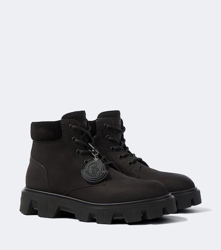 Stivaletti stringati Peak City in pelle - Moncler - Modalova