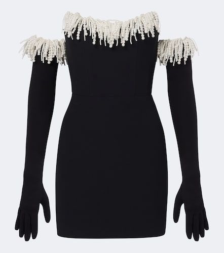 Bustier-Minikleid mit Zierperlen - David Koma - Modalova