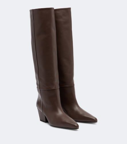 Jane leather knee-high boots - Paris Texas - Modalova