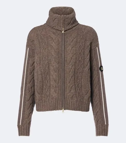Lotta cable-knit wool-blend zip-up sweater - Bogner - Modalova
