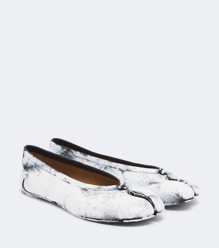Ballerinas Tabi aus Leder - Maison Margiela - Modalova