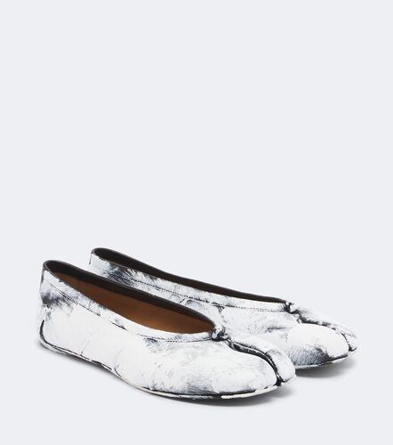 Tabi leather ballet flats - Maison Margiela - Modalova