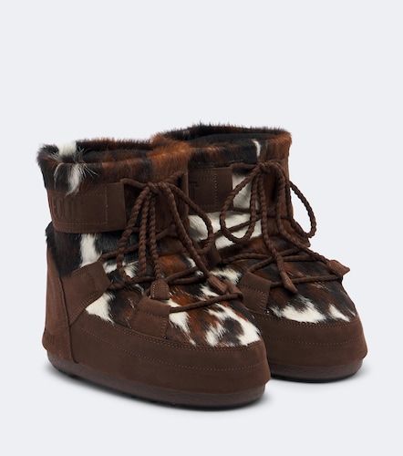 Botas de nieve Icon de piel - Moon Boot - Modalova